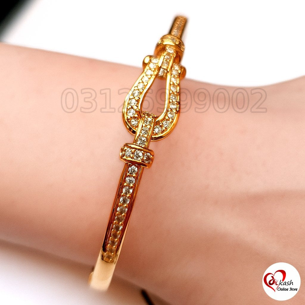 Stylish Golden Bangle